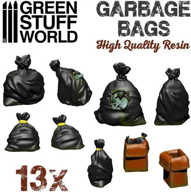 Main image of Green Stuff World Resin Garbage bags 3059