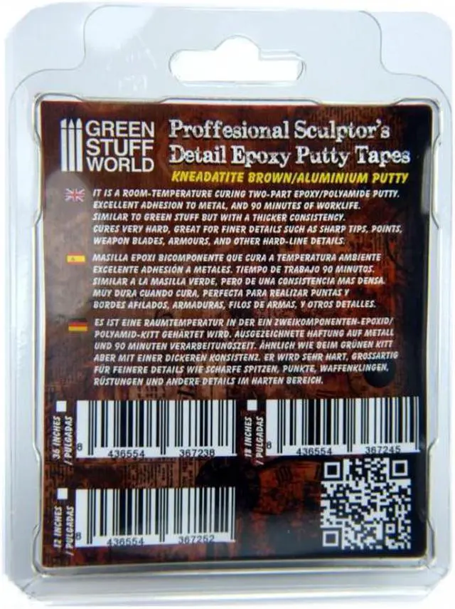 Alt view image 3 of 4 - Green Stuff World - Brown Stuff Tape 12 inches With Gap 9226