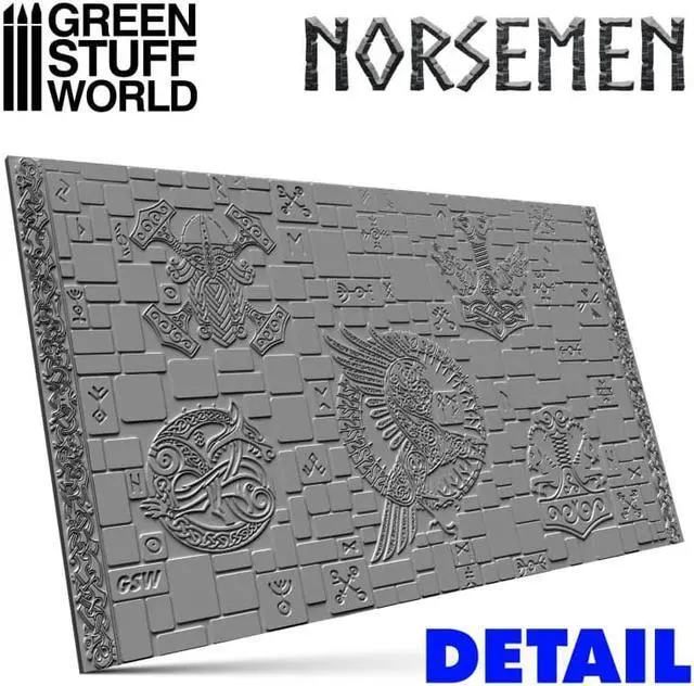 Alt view image 2 of 3 - Green Stuff World Rolling Pin Norsemen 3410