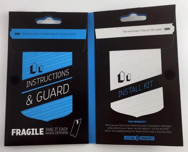 Alt view image 2 of 9 - Gadget Guard Ice Tempered Glass Screen Protector for iPhone 6/6S/7, Clear