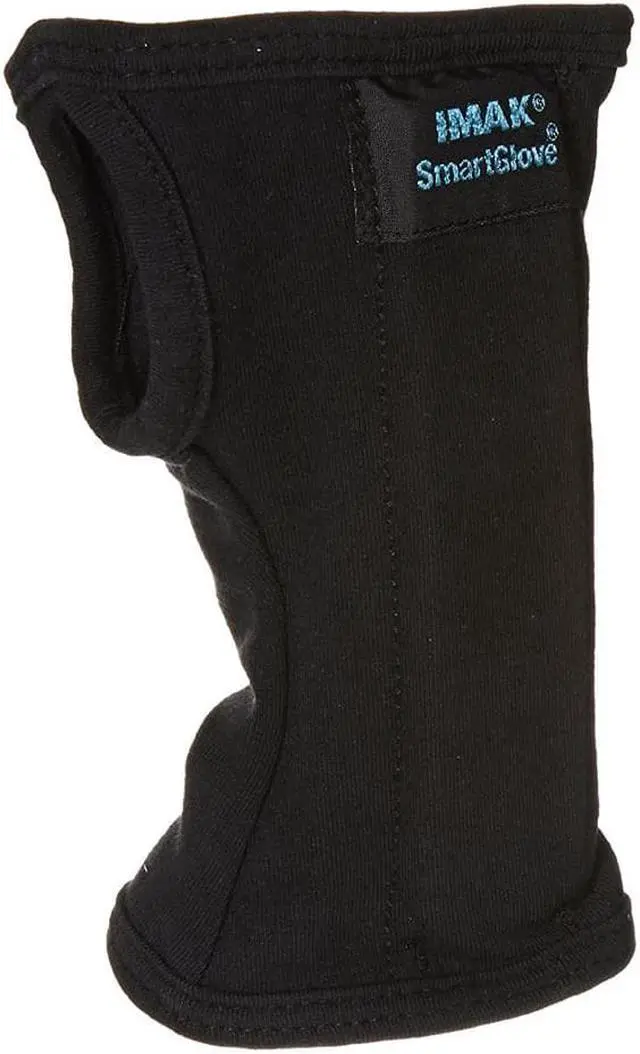 Alt view image 3 of 13 - Imak SmartGlove Wrist Wrap Small Black A20125