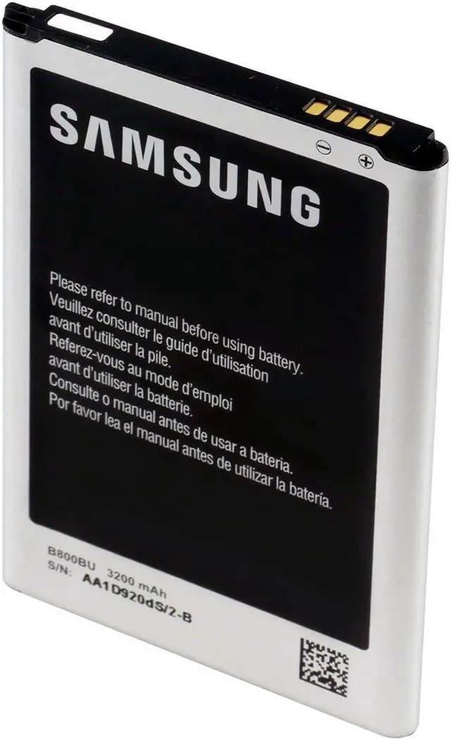 Alt view image 2 of 3 - Battery for Samsung Galaxy Note 3 N9000/N9005/LTE/4G 3200mAh Spare Replacement Li-Ion Battery
