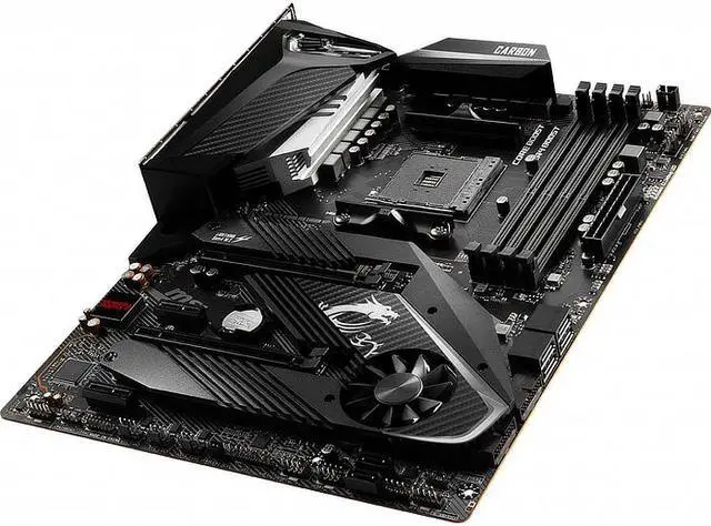 Alt view image 7 of 16 - MSI MPG X570 GAMING PRO CARBON WIFI Motherboard (AMD AM4, DDR4, PCIe 4.0, SATA 6Gb/s, M.2, USB 3.2 Gen 2, AX Wi-Fi 6, HDMI, ATX)