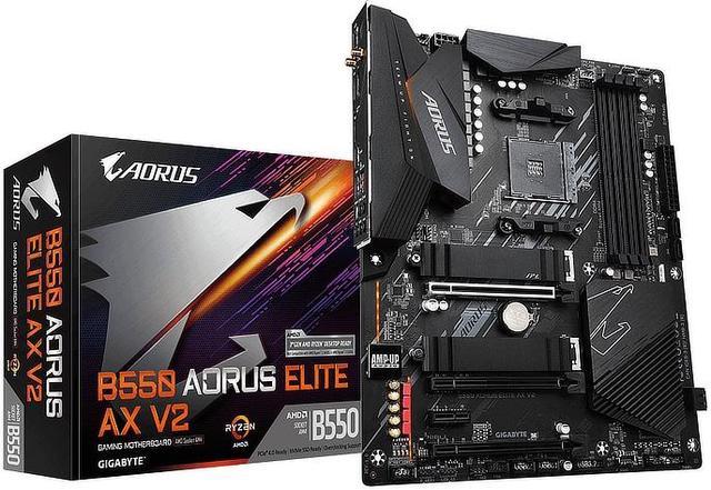 人気の中古 GIGABYTE B550 AORUS ELITE V2 マザーボード ATX - PC