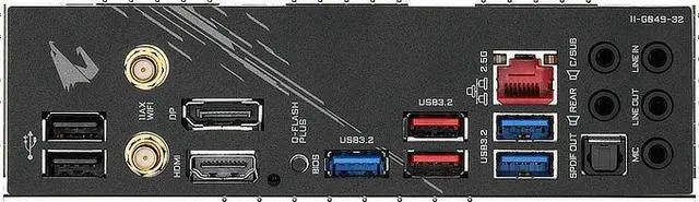 Alt view image 5 of 10 - GIGABYTE B550 AORUS ELITE AX V2 AM4 AMD B550 SATA 6Gb/s ATX AMD Motherboard