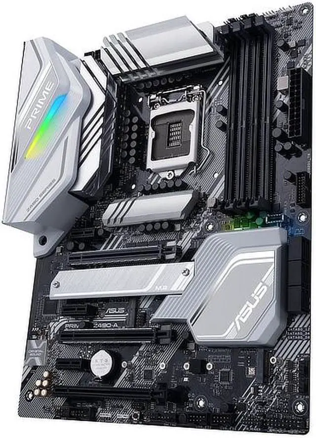 Alt view image 6 of 8 - ASUS PRIME Z490-A (90MB1390-M0EAY0) LGA 1200 Intel Z490 SATA 6Gb/s ATX Intel Motherboard