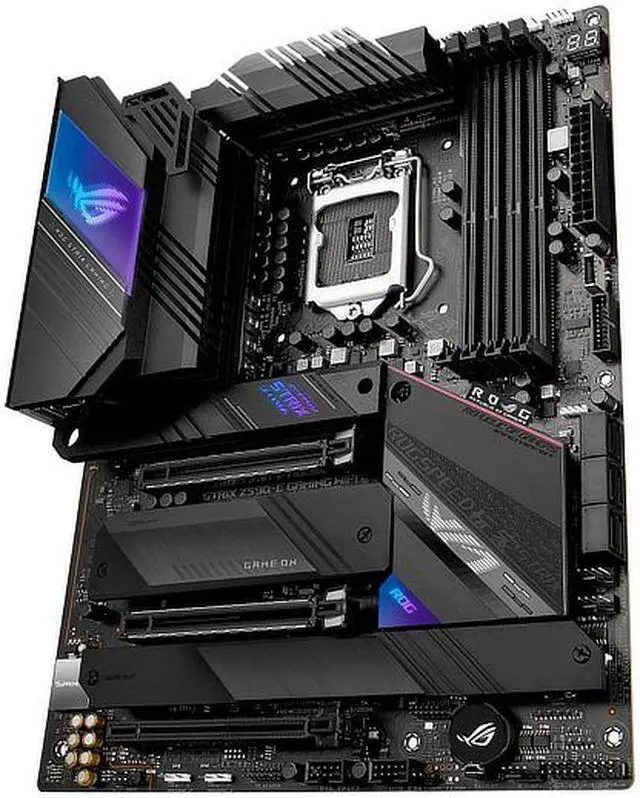 Alt view image 5 of 8 - ASUS ROG STRIX Z590-E GAMING WIFI LGA 1200 Intel Z590 DDR4 ATX Motherboard (90MB1640-M0EAY0)