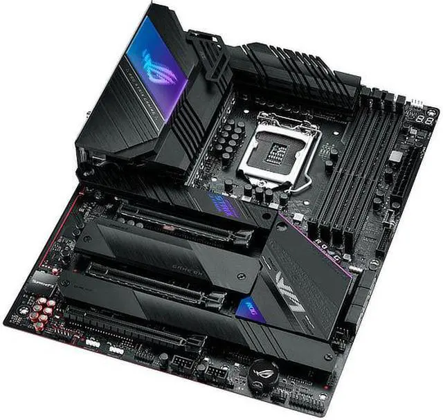 Alt view image 7 of 8 - ASUS ROG STRIX Z590-E GAMING WIFI LGA 1200 Intel Z590 DDR4 ATX Motherboard (90MB1640-M0EAY0)