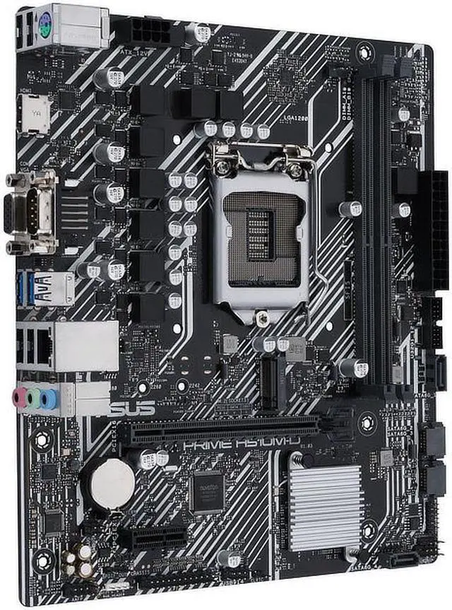 Alt view image 7 of 12 - ASUS PRIME H510M-D Intel H510 LGA 1200 Micro ATX DDR4-SDRAM Motherboard