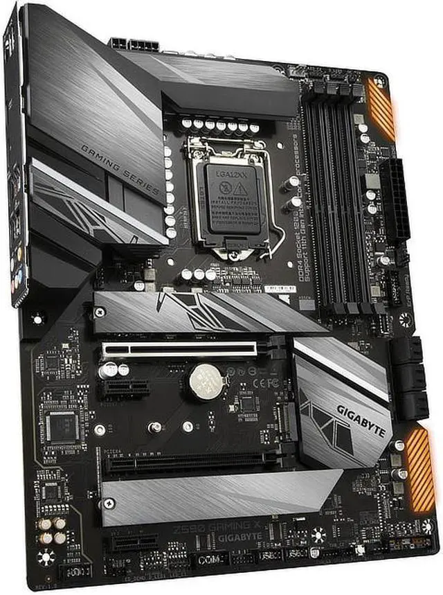 Alt view image 6 of 10 - Gigabyte Z590 GAMING X Intel Z590 Express LGA 1200 ATX DDR4-SDRAM Motherboard