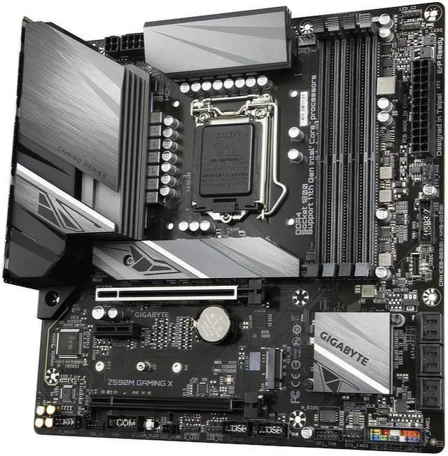 Alt view image 7 of 17 - Gigabyte Z590M GAMING X Intel Z590 Express LGA 1200 Micro ATX DDR4-SDRAM Motherboard
