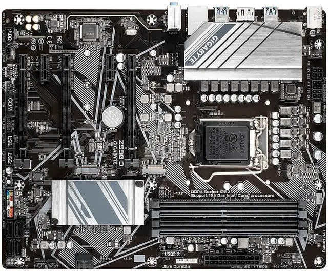 Alt view image 6 of 10 - Gigabyte Z590 D Intel Z590 Express LGA 1200 ATX DDR4-SDRAM Motherboard