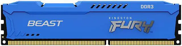 Alt view image 3 of 4 - 16GB Kingston Technology 1600MHz DDR3 Dual Memory Kit (2 x 8GB) - Blue