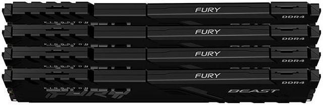 Kingston FURY Beast 128GB (4 x 32GB) 288-pin DIMM DDR4 3600 MHz