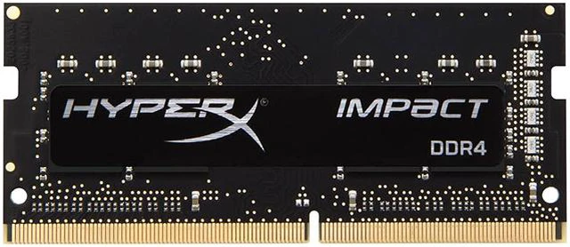 Alt view image 2 of 16 - Kingston FURY Impact 16GB (1 x 16GB) 260-pin SO-DIMM DDR4 2666 MHz CL16 Memory (KF426S16IB/16)