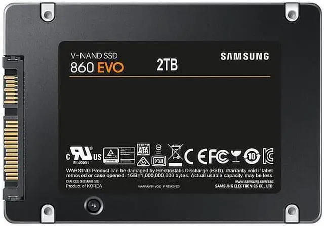 Alt view image 17 of 20 - SSD 860 EVO SATA 2TB