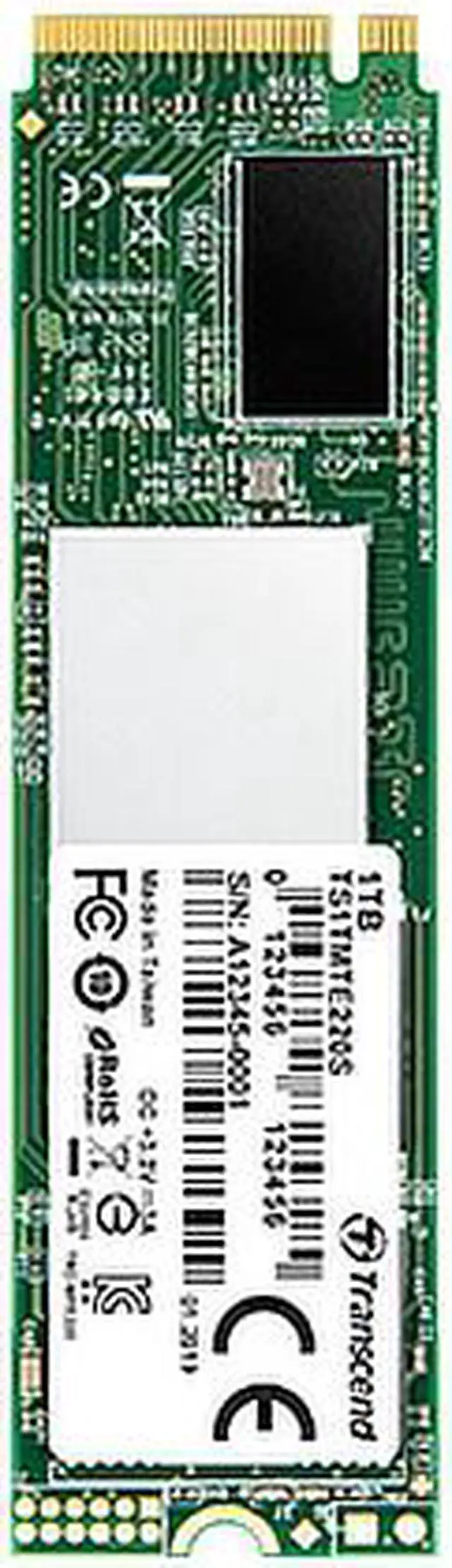 Alt view image 14 of 19 - Transcend 220S 1 TB Solid State Drive - PCI Express (PCI Express 3.0 x4) - Internal - M.2 2280