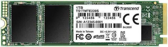 Alt view image 15 of 19 - Transcend 220S 1 TB Solid State Drive - PCI Express (PCI Express 3.0 x4) - Internal - M.2 2280