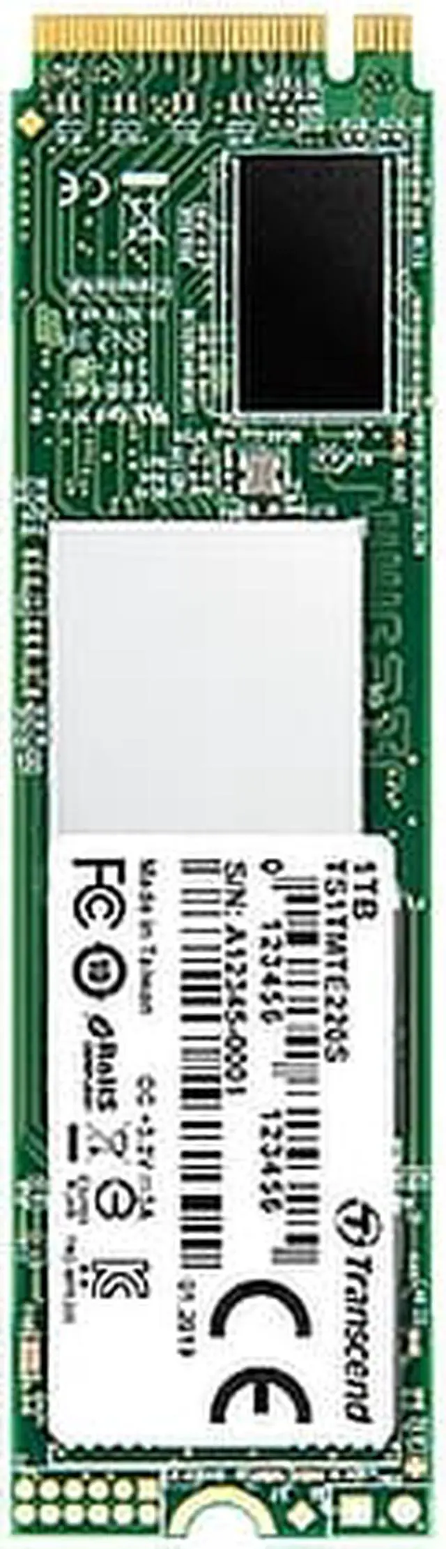 Alt view image 9 of 17 - Transcend 220S 256GB NVMe PCIe 3.0 x4 Double-sided M.2 2280 Internal Solid State Disk TS256GMTE220S