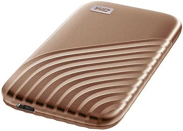 Alt view image 4 of 8 - Sandisk My Passport Gold Portable 500GB USB 3.2 1050MB/s External SSD (WDBAGF5000AGD-WESN)