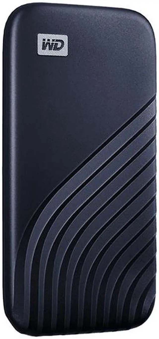 Alt view image 2 of 8 - Sandisk My Passport Blue Portable 500GB USB 3.2 1050MB/s External SSD (WDBAGF5000ABL-WESN)