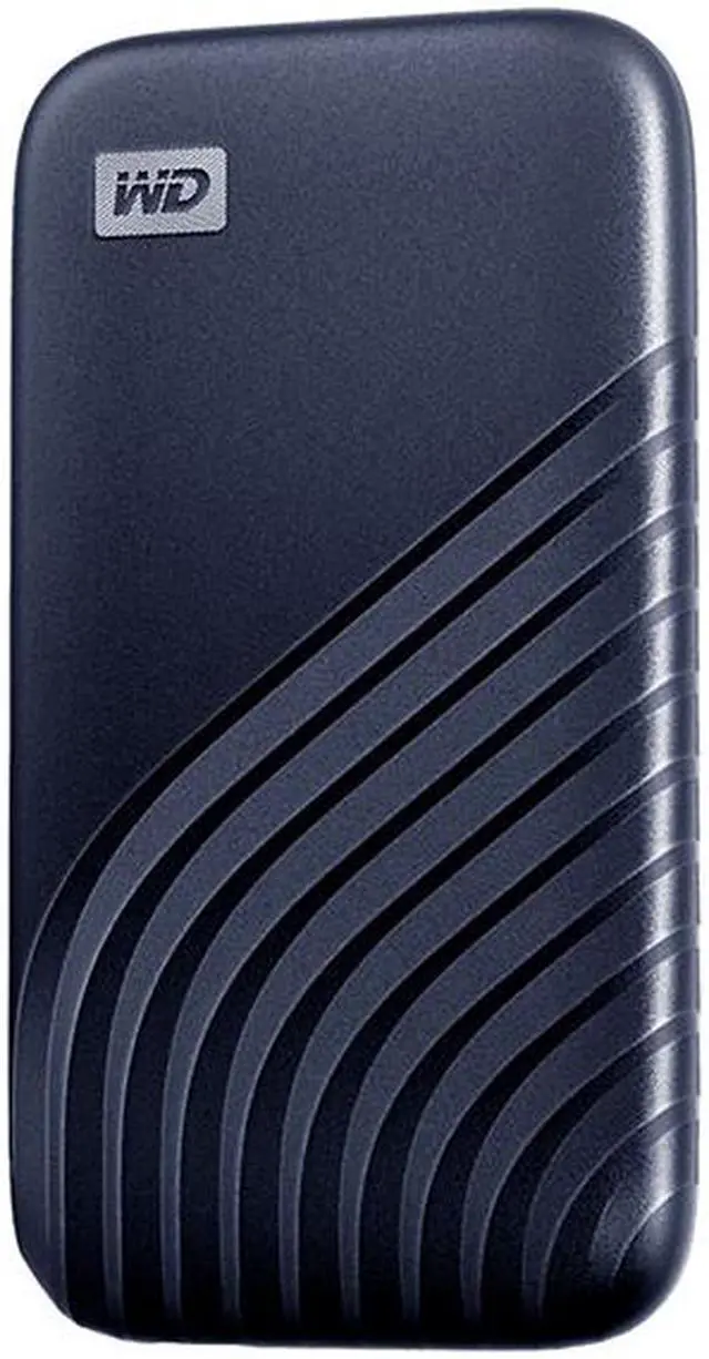 Alt view image 3 of 8 - Sandisk My Passport Blue Portable 500GB USB 3.2 1050MB/s External SSD (WDBAGF5000ABL-WESN)