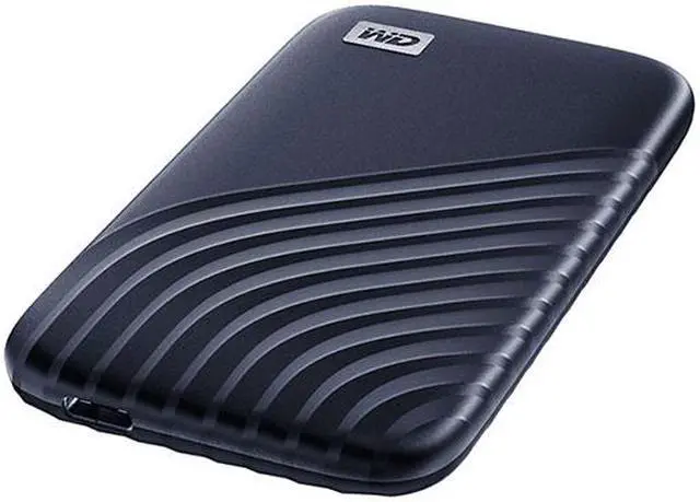 Alt view image 4 of 8 - Sandisk My Passport Blue Portable 500GB USB 3.2 1050MB/s External SSD (WDBAGF5000ABL-WESN)