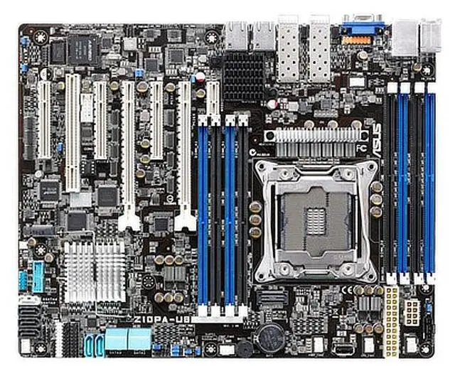 Alt view image 4 of 6 - ASUS Z10PA-U8/10G-2S ATX Server Motherboard- Socket R3 LGA 2011-3- Intel® C612 PCH