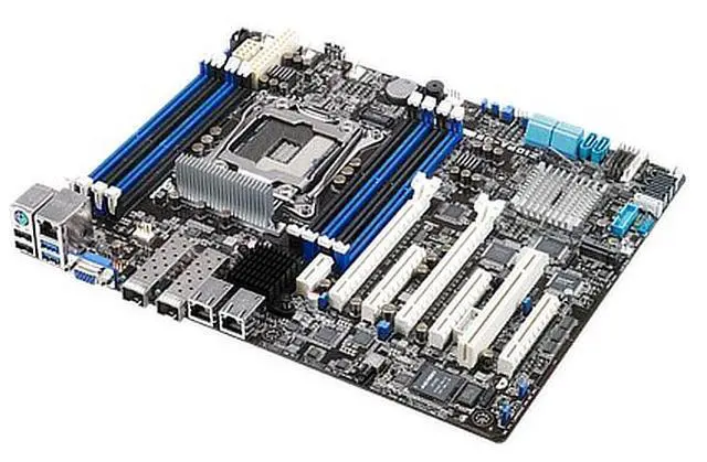 Alt view image 5 of 6 - ASUS Z10PA-U8/10G-2S ATX Server Motherboard- Socket R3 LGA 2011-3- Intel® C612 PCH