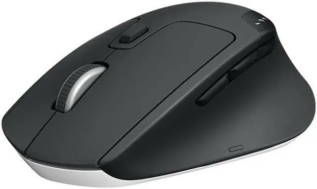Alt view image 3 of 14 - Logitech M720 Triathlon - Mouse - right-handed - optical - 7 buttons - wireless - Bluetooth, 2.4 GHz - USB wireless rece