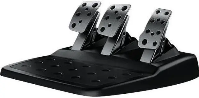 Alt view image 2 of 6 - G920 Xbox One Wired Black Steering Wheel & Pedals