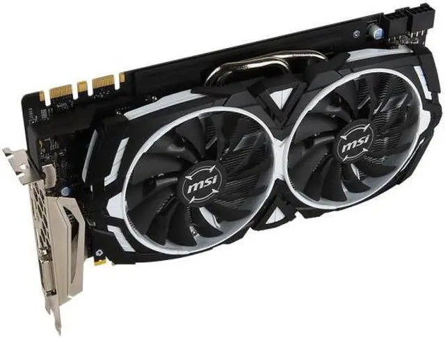 Alt view image 4 of 5 - GeForce GTX 1080 Armor OC 8GB GDDR5X SGRAM PCI-E 3.0 Graphics Cards
