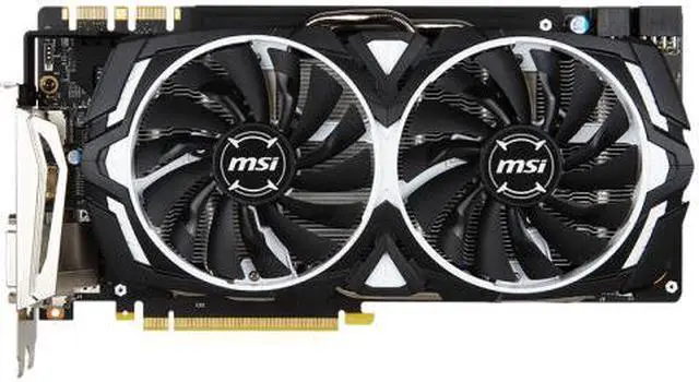 Alt view image 2 of 5 - GeForce GTX 1080 Armor OC 8GB GDDR5X SGRAM PCI-E 3.0 Graphics Cards