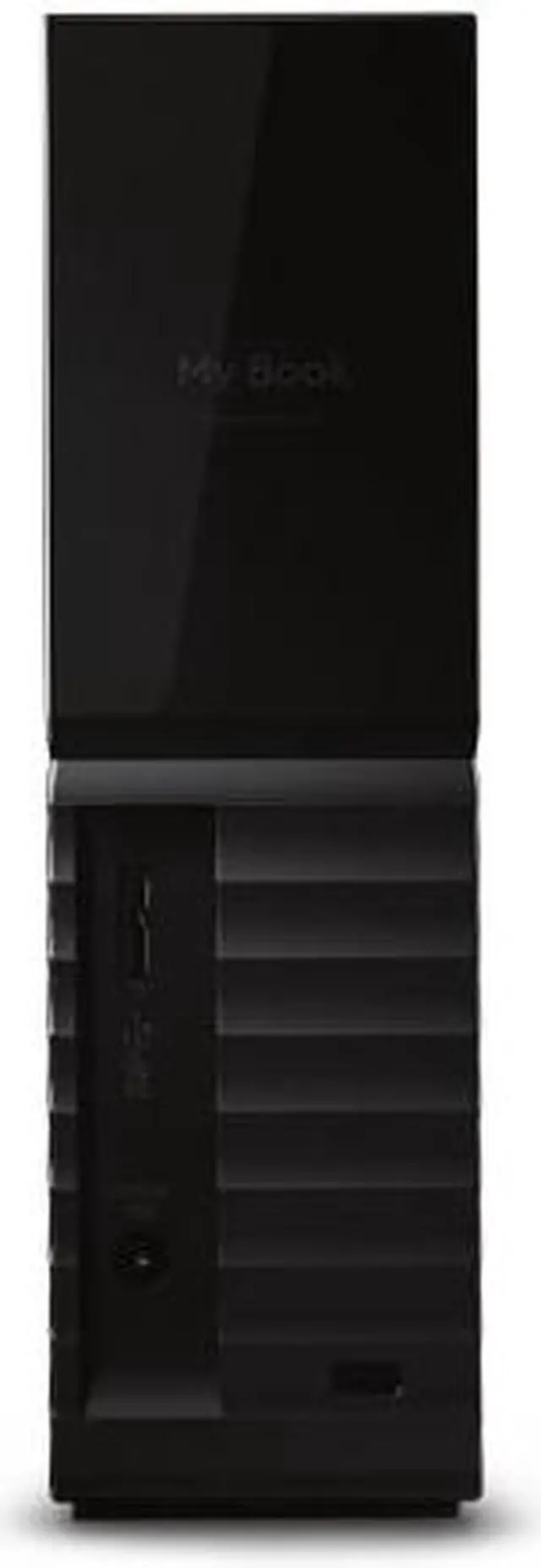 Alt view image 2 of 20 - WD My Book WDBBGB0060HBK - Hard drive - encrypted - 6 TB - external (desktop) - USB 3.0 - 256-bit AES - black