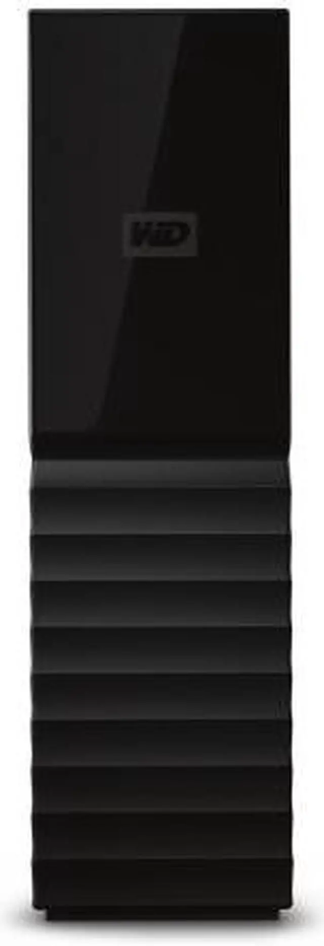 Alt view image 3 of 20 - WD My Book WDBBGB0060HBK - Hard drive - encrypted - 6 TB - external (desktop) - USB 3.0 - 256-bit AES - black