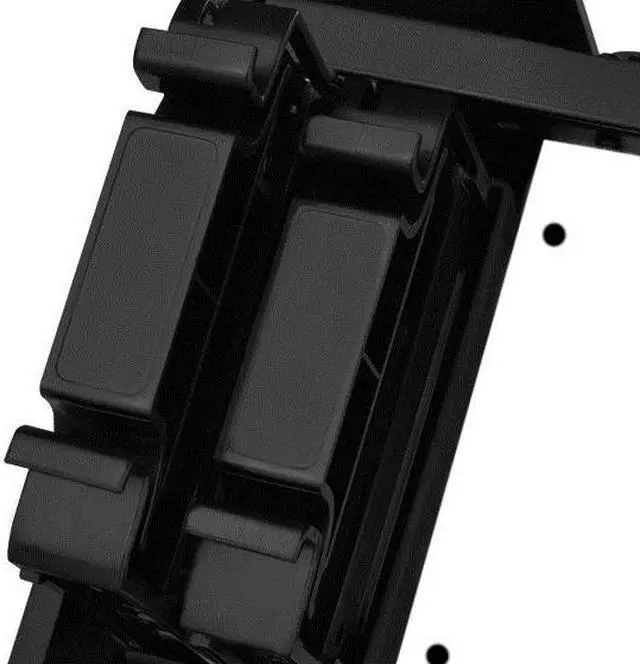 Alt view image 4 of 8 - SilverStone Case Storage Series SST-CS01B-HS Black Aluminum Outer Shell, Steel Body Mini-ITX Computer Case SFX / SFX-L Power Supply