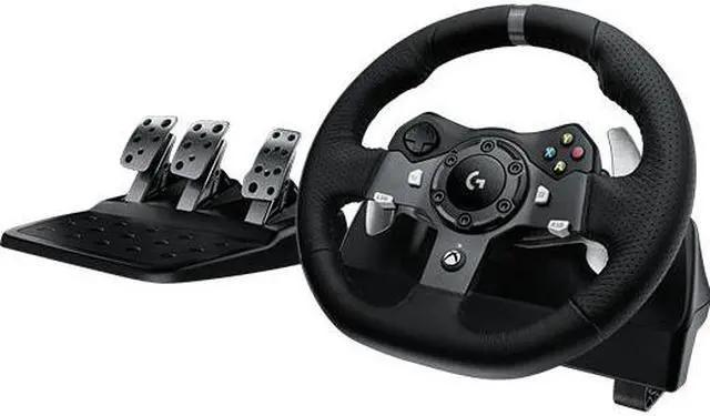 Main image of G920 Xbox One Wired Black Steering Wheel & Pedals