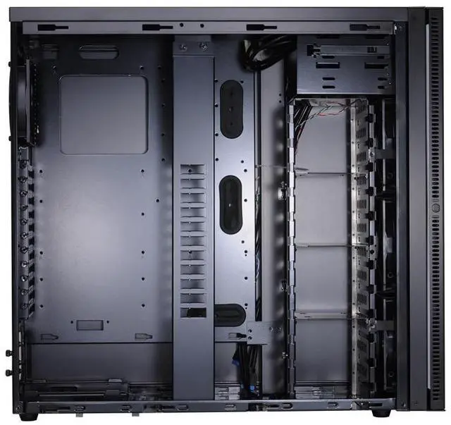 Alt view image 5 of 7 - PC-A76X ATX/EATX/HPTX/Micro-ATX Black Full Tower Case