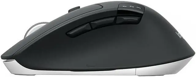Alt view image 4 of 14 - Logitech M720 Triathlon - Mouse - right-handed - optical - 7 buttons - wireless - Bluetooth, 2.4 GHz - USB wireless rece