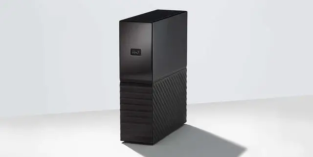 Alt view image 5 of 20 - WD My Book WDBBGB0060HBK - Hard drive - encrypted - 6 TB - external (desktop) - USB 3.0 - 256-bit AES - black