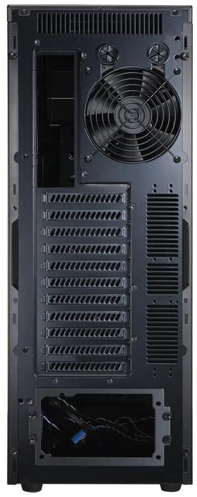 Alt view image 4 of 7 - PC-A76X ATX/EATX/HPTX/Micro-ATX Black Full Tower Case