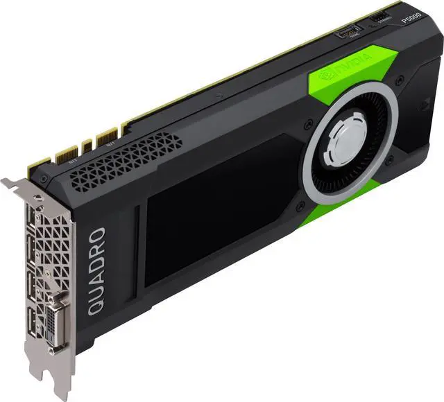 Alt view image 3 of 7 - HP Quadro P5000 Z0B13AA 16GB 256-bit GDDR5X Graphics Card