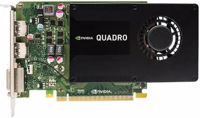 Alt view image 3 of 6 - PNY Quadro K2200 4GB GDDR5 PCI-E 2.0 Graphics Card
