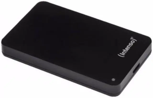 Alt view image 2 of 9 - Intenso 2TB Portable Hard Drive USB 3.0 Model 6021580 Black