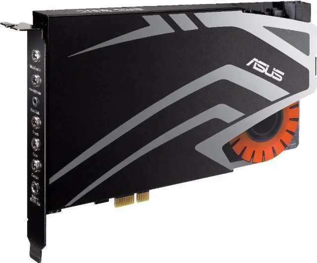 Alt view image 2 of 8 - ASUS STRIX RAID PRO ESS SABRE9006A Premier 8 Channel Audio DAC Channels 24-bit Up to 192KHz PCI Express Interface Gaming Sound Card