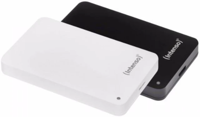 Alt view image 2 of 3 - Intenso 500GB Portable Hard Drive USB 3.0 Model 6021530 Black
