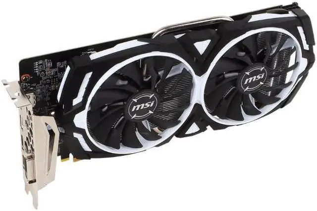 Alt view image 4 of 5 - MSI Armor OC GeForce GTX 1060 6GB GDDR5 PCI-E x16 3.0 Graphics Card