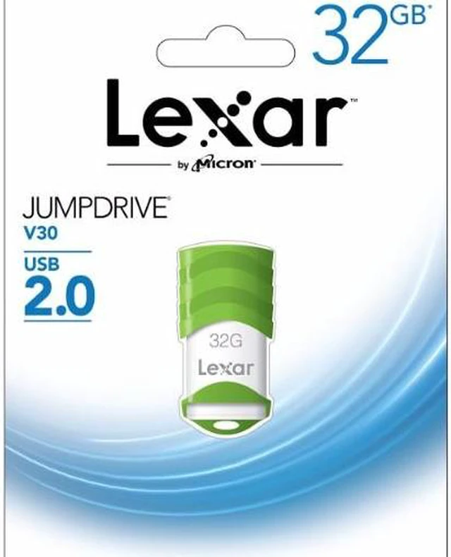 Lexar JumpDrive V30 32GB USB Flash Drive - Newegg.com