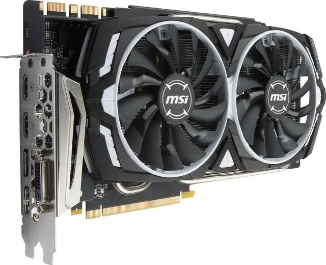 Alt view image 6 of 6 - MSI GeForce GTX 1080 TI Armor OC 11GB PCI-E x16 3.0 GDDR5X Graphics Card (V360-010R)