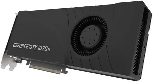 Alt view image 3 of 4 - PNY GeForce GTX 1070 Ti Blower - Graphics card - GF GTX 1070 Ti - 8 GB GDDR5 - PCIe 3.0 x16 - DVI, HDMI, DisplayPort
